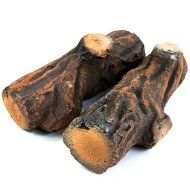 Barton Fireplace Decoration 10 Piece of Petite Ceramic Wood Fireplace Log N3