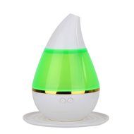 Whitelotous 200ml Cool Mist Humidifier Aroma Essential Oil Diffuser with LED Color Changing Lamp Light for Home... N8