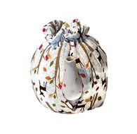 Teapot Cozy with Brown Deer and Trees on white for a 5-8 cup teapot #329 N2