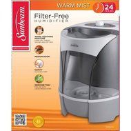 Sunbeam Warm Mist Humidifier SWM6000-UM, Gray N2