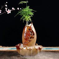 FEI&amp;S Ceramic flowing water fountain ornaments fish tanks of bonsai fog humidifier Water View