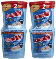Damp Rid Refillable Moisture Absorber, 21 oz, 2 pk-2 pack