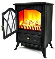 Electric Stove Heater&nbsp;Freestanding Indoor Fireplace 1500 Watt 5200 BTU 400 SQ FT Space N4