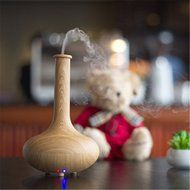 Ultrasonic Aroma Essential Oil Diffuser Humidifier for Home Yoga Office Spa Bedroom Baby Room (White) N2