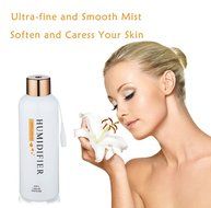 Touchshop Ultrasonic USB Cool Mist Humidifier Mini Air Diffuser with Whisper-quiet Operation Automatic Shut-off... N7