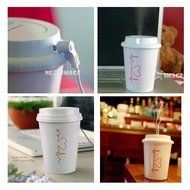 ALPHELIGANCE Mini Coffee Cup Mist Humidifier USB Powered Air Purification for Home,Office or Car N4