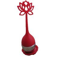 JLHua Lotus Flower Loose Leaf long-handled Tea Infuser Best Tea Scoop Strainer N3