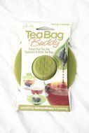 Epoca Silicone Tea Bag Buddy and Cup Cover Lid, 6-Pack, Colors Vary N6