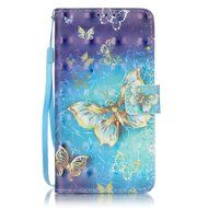 LG K7 Case,LG Tribute 5 Case,Yaheeda [3D Colored Drawing] [Flip Fit] Premium PU Leather Card-Slots Cash-Slots... N45