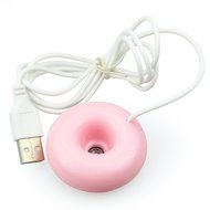 EasGear&reg; Pocket Size Cool Mist Ultrasonic Humidifier Portable Doughnut Shaped Mini Humidifier with USB Cable,... N4