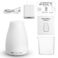 ThreeH 120ml Essential Oil Diffuser Aromatherapy Diffuser Ultrasonic Aroma Cool Mist Humidifier with 7 Color Changing... N5