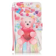 LG K7 Case,LG Tribute 5 Case,Yaheeda [3D Colored Drawing] [Flip Fit] Premium PU Leather Card-Slots Cash-Slots... N56