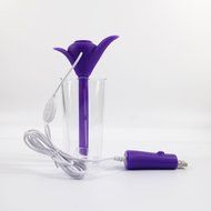 KaLaiXing USB Portable Nebulizer Mini Water Bottle Caps Humidifier USB Air Diffuser-Purple N2