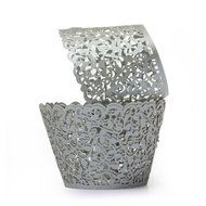UNIQLED Filigree Artistic Bake Cake Paper Cups Little Vine Lace Laser Cut Liner Cupcake Wrappers Baking Cup Muffin... N2