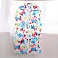 KAKA(TM) Clothes Moistureproof Dust-proof Water-proof Cover Storage Bag with Butterfly Pattern (60*110cm) N3