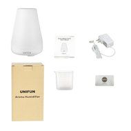Essential Oil Diffuser, UNIFUN 100ml Air Humidifier | Ultrasonic Aromatherapy Diffuser with Adjustable Mist Mode... N7