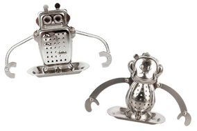 Monkey and Robot Tea Infuser Set
