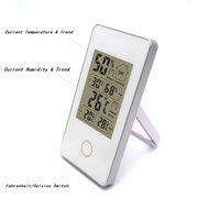 Londa Mini Indoor Thermometer Hygrometer Wireless Weather Station Indoor Humidity Monitor(White) N4