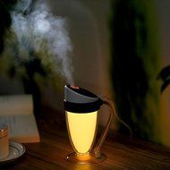 Putars Cool Mist Personal Humidifier-Portable Mini Travel Tabletop Humidifier-USB Rechargeable Ultrasonic with... N17
