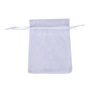 Candy Bag DZT1968 100pcs Organza Wedding Party Decoration Gift Candy Sheer Bags Pouches (Orange) N6