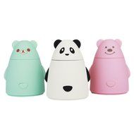 Topbeu Mini Bear Ultrasonic USB Powered Humidifier for Office Single Room (Green) N10