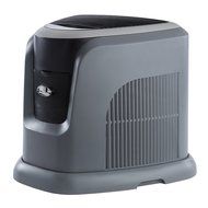 AIRCARE EA1201 Digital Whole-House Console-Style Evaporative Humidifier, Mini, Silver and Black Design N6