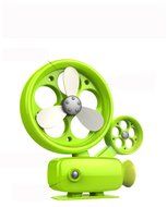 Portable Mini Fan USB Rechargeable Desk Fan Rechargeable Lithium Battery Fan Cooling Fan for Home and Office,Indoor... N2