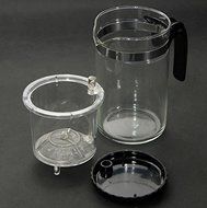 UniversalD&reg; - Glass Gongfu Tea Maker Press Art Cup Teapot with Infuser 500ml