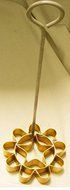 Thai Dessert Dok Jok Brass Mold Maker, Thai Flower Dorg Jorg Fried Sesame Cookies, Thai Cuisine Sold By Tamegems...