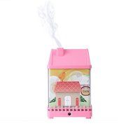 Ultrasonic Essential Oil Diffuser,Powstro 100ml Cute House Style Cool Mist Humidifier with RGB LED Night Light... N4