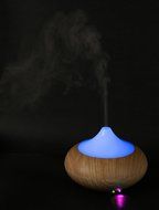 Cool Mist Humidifier Filter Free, Essential Oil Diffuser, Aromatherapy by SilverCrest, Whisper Quiet, 7 LED Colors... N8