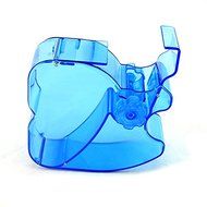 Carejoy&reg; Blue Color Cotton Roll Dispenser Holder Press Type Molar Shaped (Without Cotton Roll)