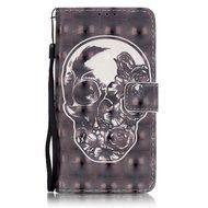 LG K7 Case,LG Tribute 5 Case,Yaheeda [3D Colored Drawing] [Flip Fit] Premium PU Leather Card-Slots Cash-Slots... N62