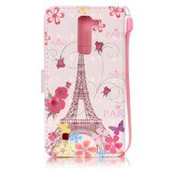 LG K7 Case,LG Tribute 5 Case,Yaheeda [3D Colored Drawing] [Flip Fit] Premium PU Leather Card-Slots Cash-Slots... N65