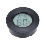 KKmoon Mini Digital Temperature Humidity Tester Meter Thermometer Hygrometer LCD Display Black N8