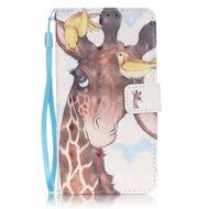 LG K7 Case,LG Tribute 5 Case,Yaheeda [3D Colored Drawing] [Flip Fit] Premium PU Leather Card-Slots Cash-Slots... N68