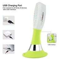 Number-One Multifunction Mini Fan Handheld Fan USB Rechargeable Personal Fan Wireless Desk Table Fan 3 Wind Speeds... N2