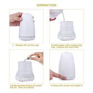 Aroma Diffuser Oil, Running Fish 100ml Ultrasonic Air Humidifier Aroma Aromatherapy Essential Oil Diffuser Cool... N2