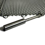 Midwest Hearth Fireplace Screen Mesh Curtain. 2 Panels Each 24" Wide. Includes Screen Pulls. Made in USA (20"... N6