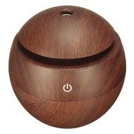 Humidifier Diffuser LUCKYFINE Mist Diffuser Aromatherapy Diffuser USB Wooden Aromatherapy Humidifier With Color... N2