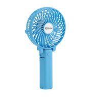 iEGrow Portable USB Mini Battery Fans with Umbrella Hanging and Metal Clip(Black) N12