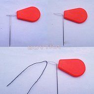 happu-store Enjoy price 10Pcs Bow Wire Stitch Insert Plastic Craft Tool Sewing Machines Needle Threader