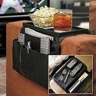 6 Pockets Sofa Handrail Couch Armrest Organizer Remote Control Holder Bag Sofa Arm Rest Organizer N2