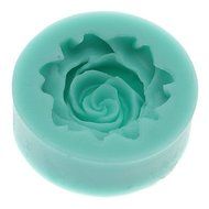 DENISECCA 3D Rose Shaped Silicone Cookie Biscuit Mold