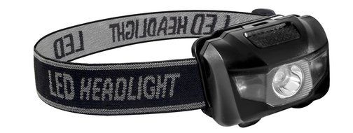 Go Green Power GG-113-3HLWH 3W LED HeadLight - 3 Modes Strobe Included - WeatherProof White,