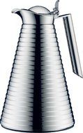 alfi Glass Vacuum Chrome Plated Copper Thermal Carafe for Hot and Cold Beverages, 1.0 L, Chrome