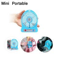REMAX USB Fan Battery Rechargeable 2200mAh 18650 Mini Electric Fan 4.5h 4 Blades Clip on Desk Silent Blower N7