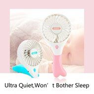 REMAX USB Fan Battery Rechargeable 2200mAh 18650 Mini Electric Fan 4.5h 4 Blades Clip on Desk Silent Blower N11