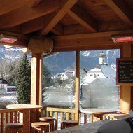 Burda 15242R Remote Control Smart Short Wave Indoor/Outdoor Infrared Heater, 1500-watt N7