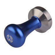 XHHOME Blue Stainless Steel Coffee Tamper Machine Espresso Press Flat Base (51mm base diameter)
